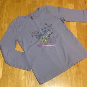 Garnet Hill long-sleeved shirt - like new!